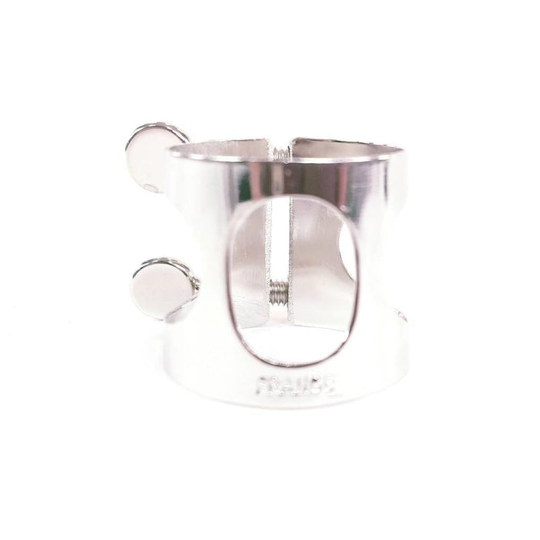 Leblanc Model 2204S Streamlined Alto Saxophone Ligature in Nickel Plate