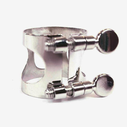 Leblanc Model 2204S Streamlined Alto Saxophone Ligature in Nickel Plate