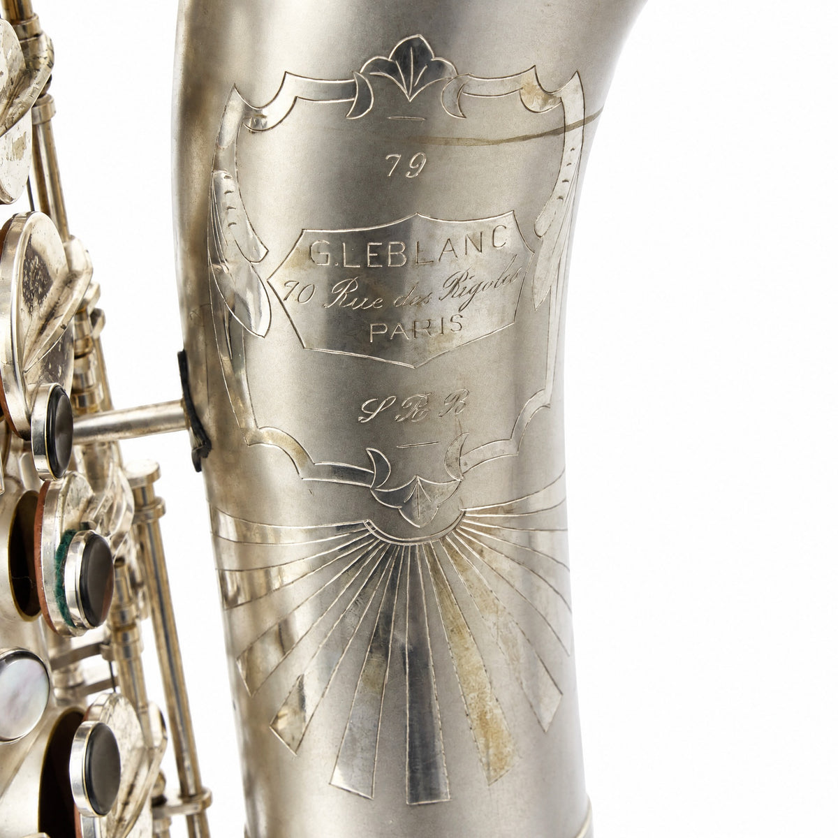 Leblanc Paris Semi-Rationale Professional Alto Saxophone SN 79