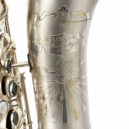 Leblanc Paris Semi-Rationale Professional Alto Saxophone SN 79