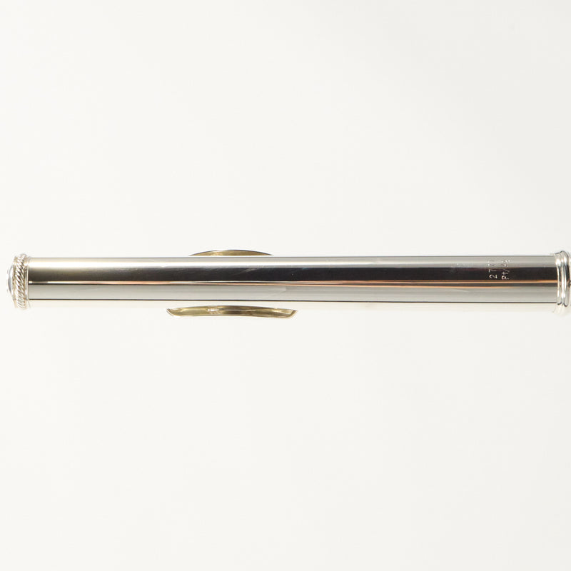 Lillian Burkart Elite 595 Platinum Silver Handmade Flute SN 709 EXQUISITE- for sale at BrassAndWinds.com