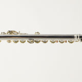 Lillian Burkart Elite 595 Platinum Silver Handmade Flute SN 709 EXQUISITE- for sale at BrassAndWinds.com