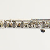 Lillian Burkart Elite 595 Platinum Silver Handmade Flute SN 709 EXQUISITE- for sale at BrassAndWinds.com