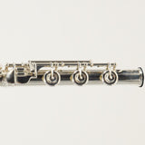 Lillian Burkart Elite 595 Platinum Silver Handmade Flute SN 709 EXQUISITE- for sale at BrassAndWinds.com