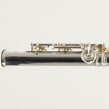 Lillian Burkart Elite 595 Platinum Silver Handmade Flute SN 709 EXQUISITE- for sale at BrassAndWinds.com