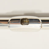 Lillian Burkart Elite 595 Platinum Silver Handmade Flute SN 709 EXQUISITE- for sale at BrassAndWinds.com