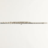Lillian Burkart Elite 595 Platinum Silver Handmade Flute SN 709 EXQUISITE- for sale at BrassAndWinds.com