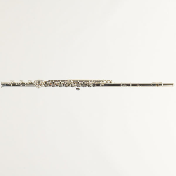 Lillian Burkart Elite 595 Platinum Silver Handmade Flute SN 709 EXQUISITE- for sale at BrassAndWinds.com