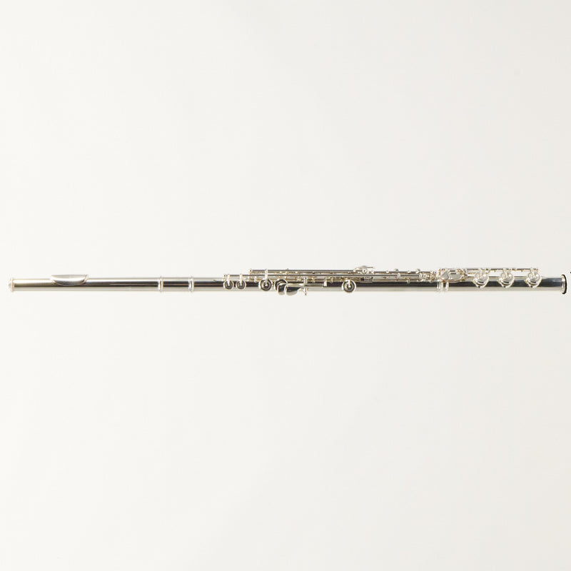Lillian Burkart Elite 595 Platinum Silver Handmade Flute SN 709 EXQUISITE- for sale at BrassAndWinds.com