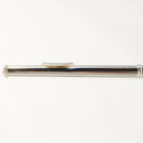 Lillian Burkart Elite 595 Platinum Silver Handmade Flute SN 709 EXQUISITE- for sale at BrassAndWinds.com