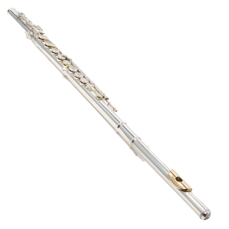 Louis Lot Handmade Solid Silver French Flute SN 865 EXTRAORDINARY- for sale at BrassAndWinds.com