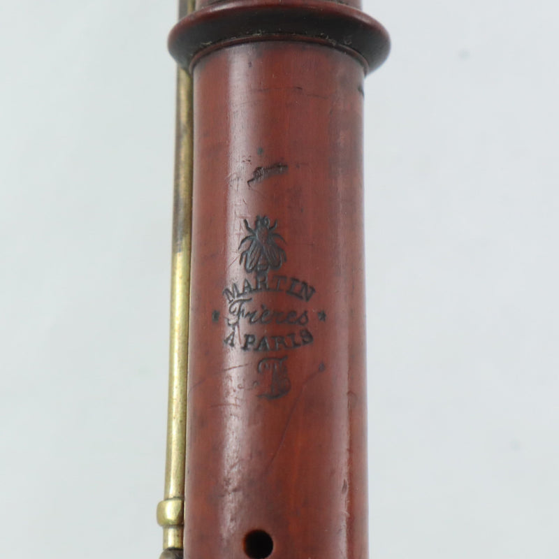 Martin Freres Left-Handed Oboe Circa 1840 Very Rare HISTORIC COLLECTION- for sale at BrassAndWinds.com