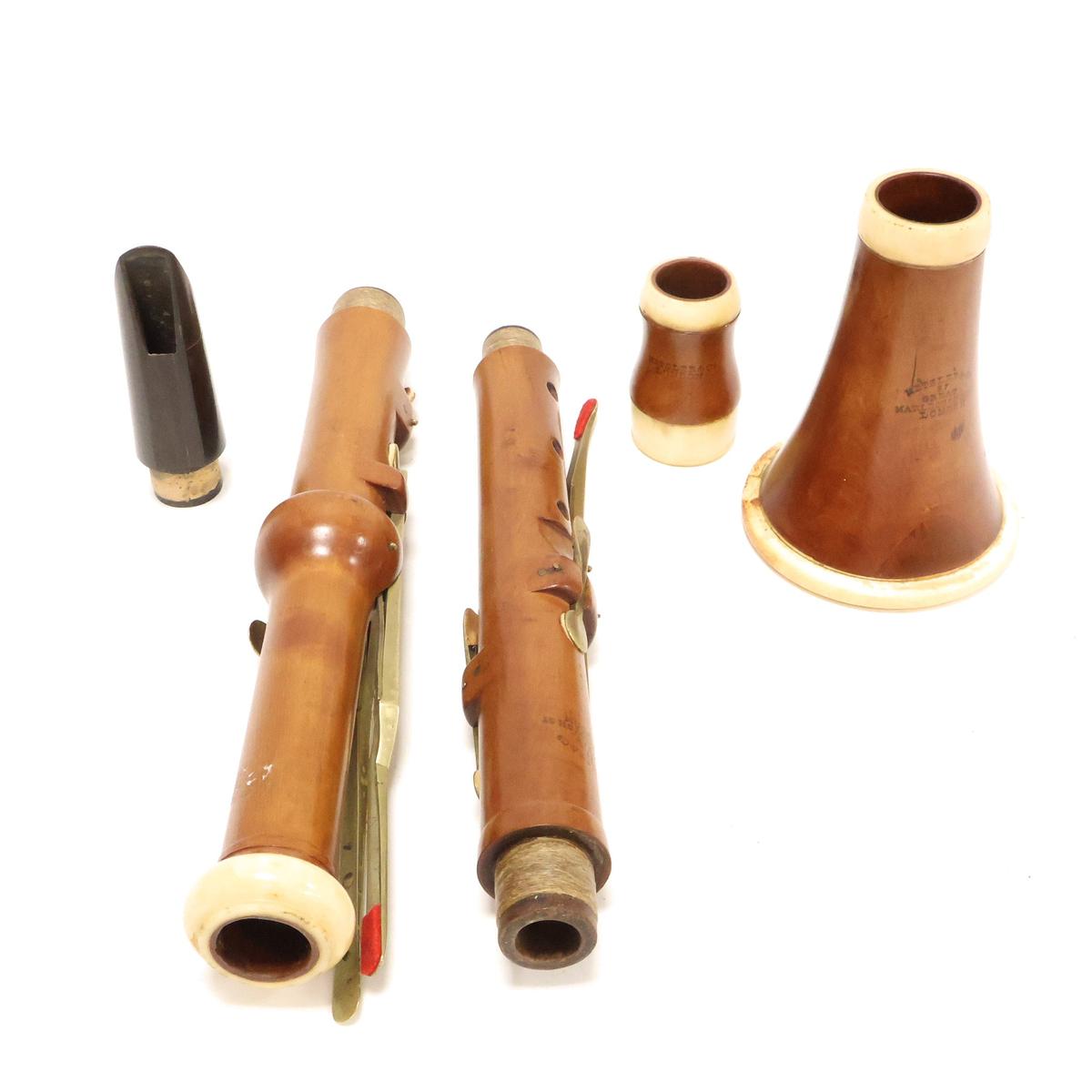 その他 English Classical Clarinet [CD] Metzler Bb Soprano Clarinet, Vintage Circa 1842-81 – The Mighty