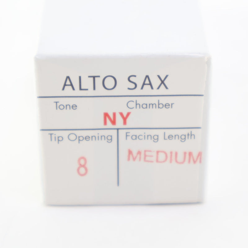 Meyer Hard Rubber 8 'New York' Alto Saxophone Mouthpiece BRAND NEW- for sale at BrassAndWinds.com