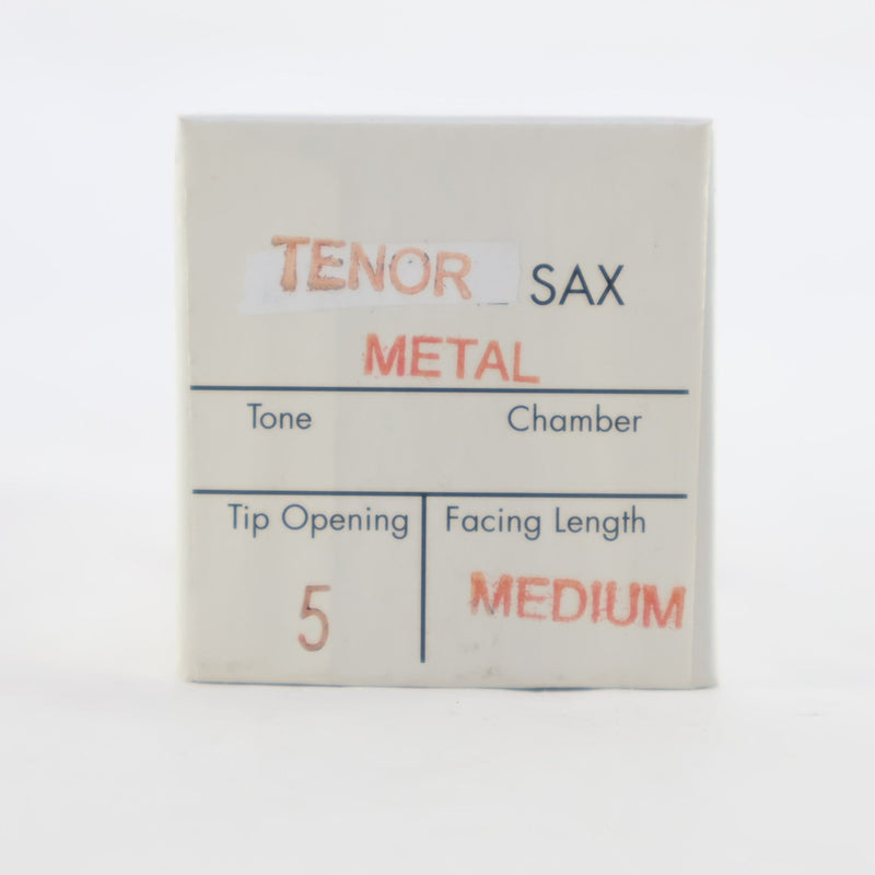 Meyer Metal 5 Tenor Saxophone Mouthpiece in Gold Plate BRAND NEW- for sale at BrassAndWinds.com