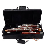 Mirafone Wood Bassoon with High D Key SN 3398 VERY NICE- for sale at BrassAndWinds.com