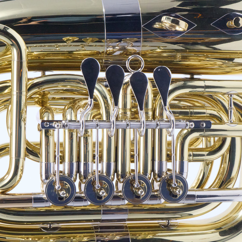 Miraphone Model CC186 4/4 Tuba in CC SN 9029298 EXCELLENT- for sale at BrassAndWinds.com