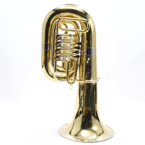 Miraphone Model CC186 4/4 Tuba in CC SN 9029298 EXCELLENT- for sale at BrassAndWinds.com