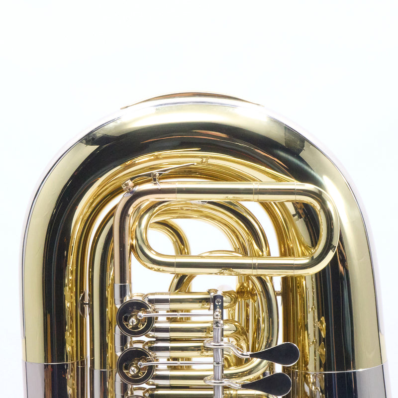 Miraphone Model CC186 4/4 Tuba in CC SN 9029298 EXCELLENT- for sale at BrassAndWinds.com