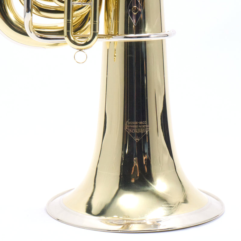 Miraphone Model CC186 4/4 Tuba in CC SN 9029298 EXCELLENT- for sale at BrassAndWinds.com