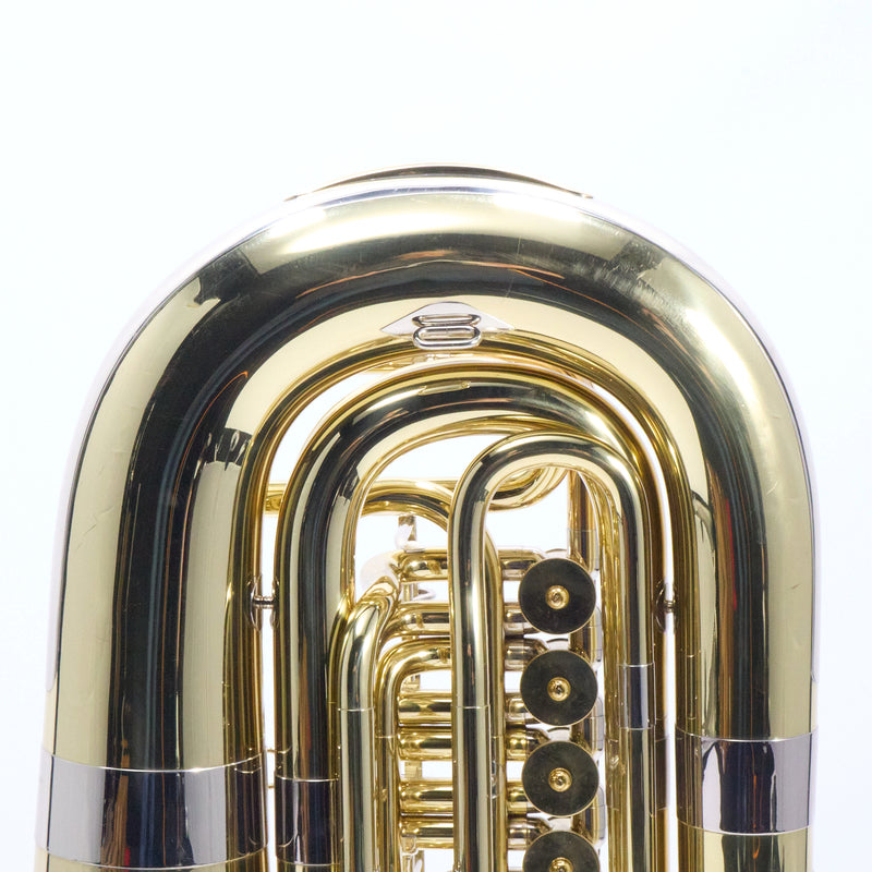 Miraphone Model CC186 4/4 Tuba in CC SN 9029298 EXCELLENT- for sale at BrassAndWinds.com