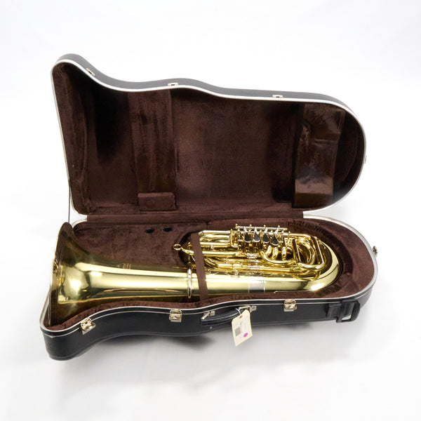 Miraphone Model CC186 4/4 Tuba in CC SN 9029298 EXCELLENT- for sale at BrassAndWinds.com