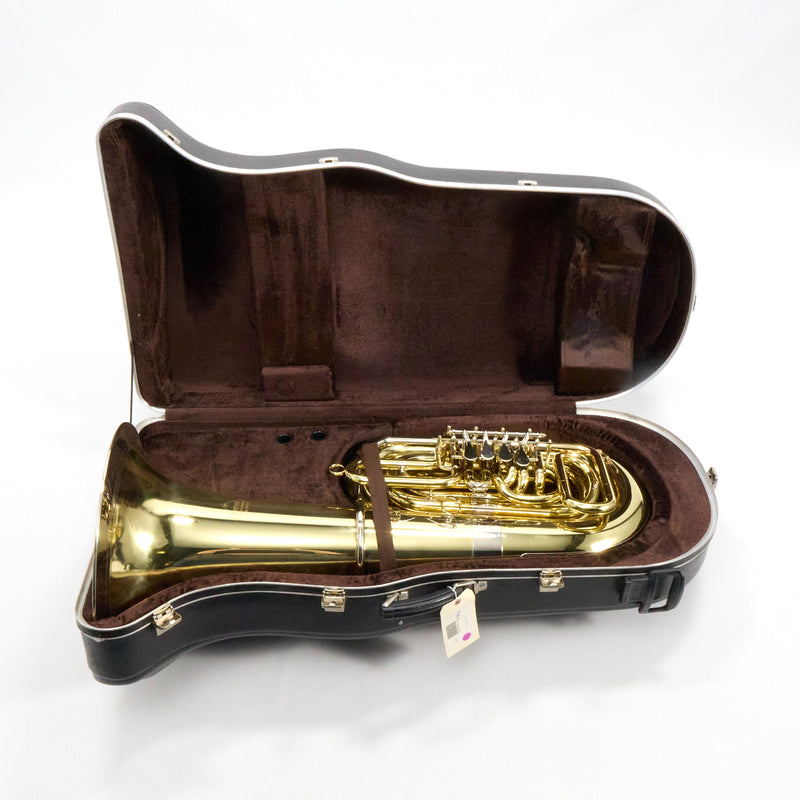 Miraphone Model CC186 4/4 Tuba in CC SN 9029298 EXCELLENT- for sale at BrassAndWinds.com