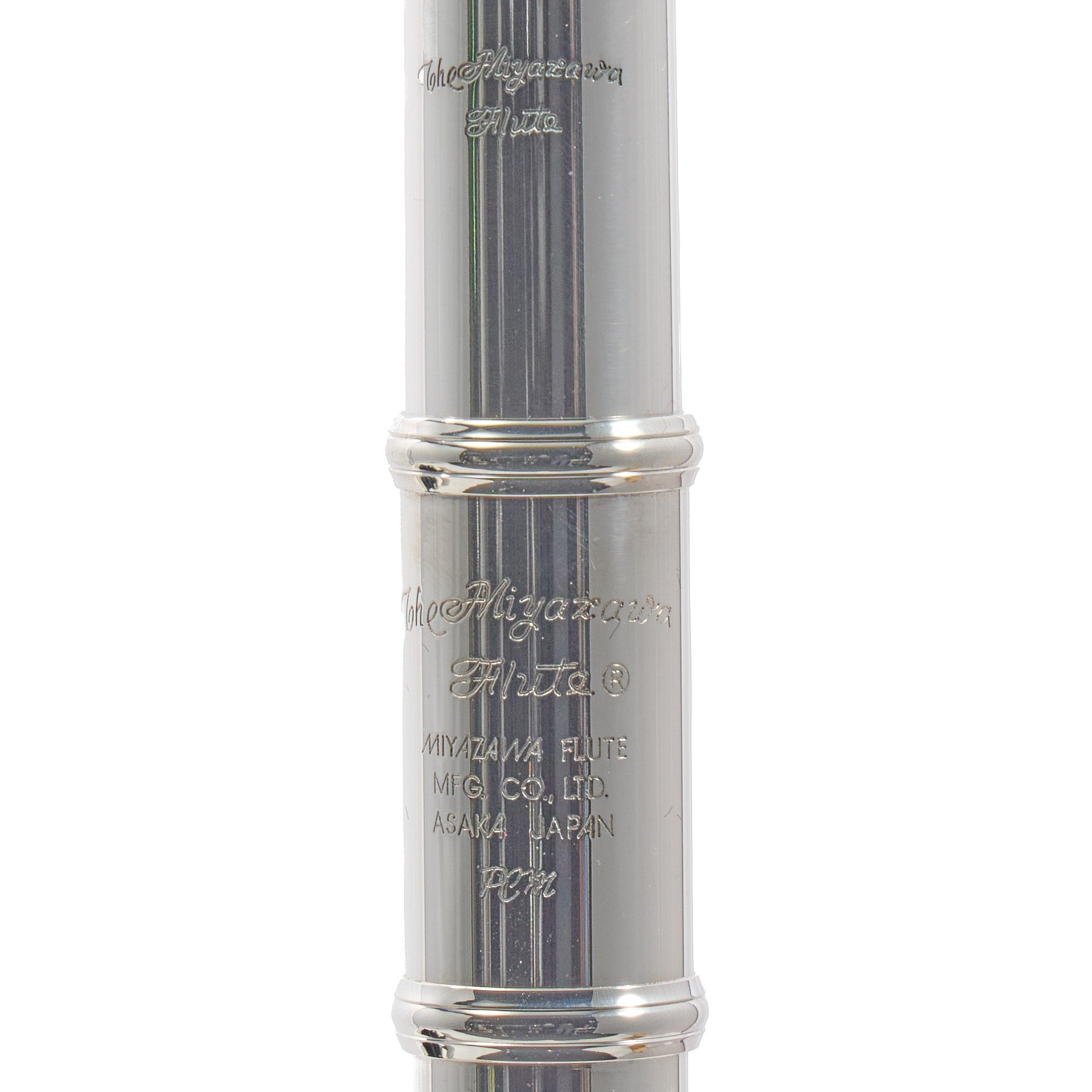 Miyazawa Model PA-302RH PCM Silver Flute with 14K Riser
