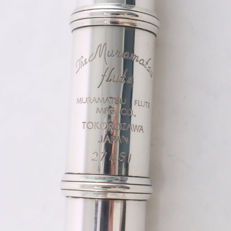 Muramatsu AD Model Professional Flute SN 27451 SUPERB- for sale at BrassAndWinds.com