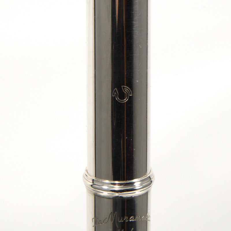 Muramatsu Hand Made Solid Silver Flute DN Model SN 33856 EXCELLENT- for sale at BrassAndWinds.com