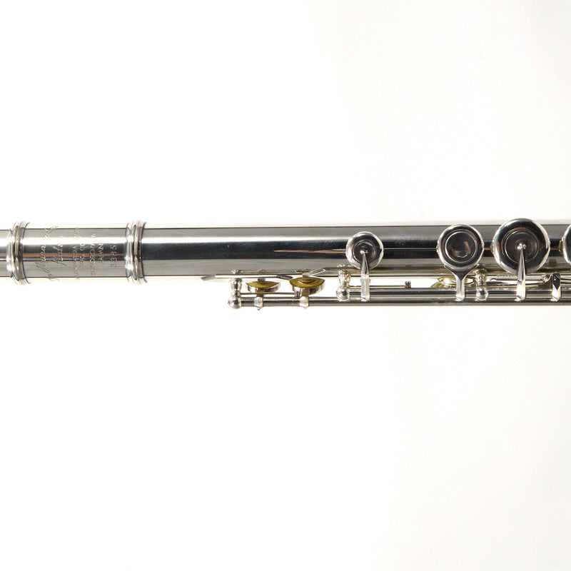 Muramatsu Hand Made Solid Silver Flute DN Model SN 33856 EXCELLENT- for sale at BrassAndWinds.com
