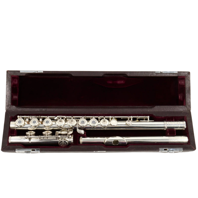 Muramatsu Hand Made Solid Silver Flute DN Model SN 33856 EXCELLENT- for sale at BrassAndWinds.com