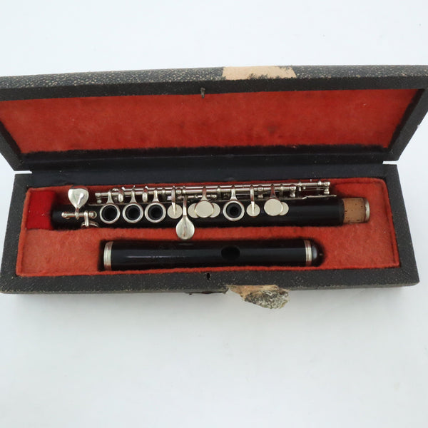 Noblet Ring System Wood Piccolo HISTORIC- for sale at BrassAndWinds.com
