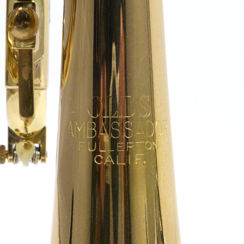 Olds 'Ambassador' Eb Trumpet SN 983926 GORGEOUS- for sale at BrassAndWinds.com