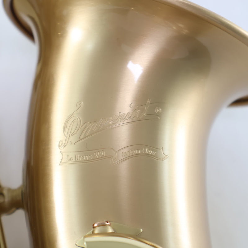 P. Mauriat Model 200 'Le Bravo' Professional Alto Saxophone SN 1205023 EXCELLENT- for sale at BrassAndWinds.com
