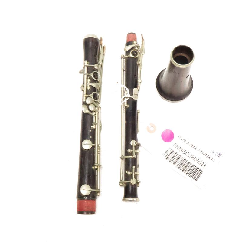 Pliverics Oboe from Budapest -19th Century HISTORIC COLLECTION