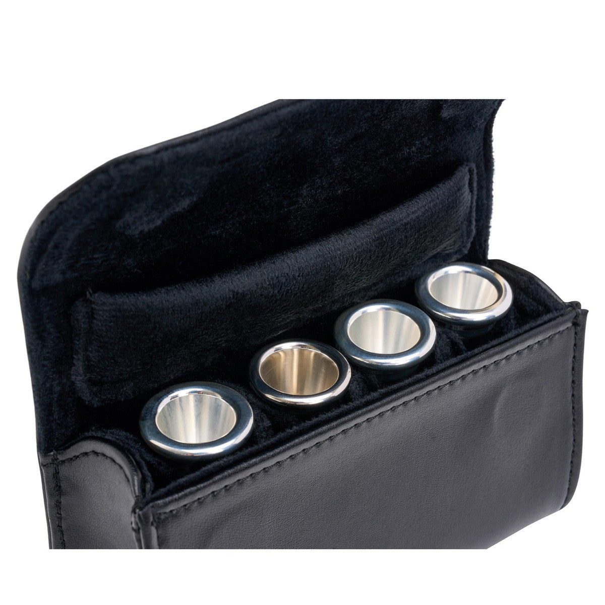 Protec A270 INGO Leatherette 4-Piece French Horn Mouthpiece Pouch - Black