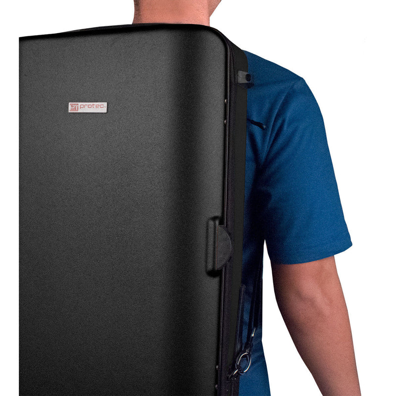 Protec Model BLT301T Zip ABS Triple Trumpet Case in Black BRAND NEW- for sale at BrassAndWinds.com
