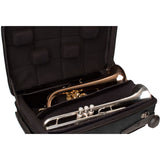 Protec Model BLT301T Zip ABS Triple Trumpet Case in Black BRAND NEW- for sale at BrassAndWinds.com