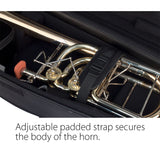 Protec Model IP309CT IPAC Bass Trombone Case - Contoured BRAND NEW- for sale at BrassAndWinds.com