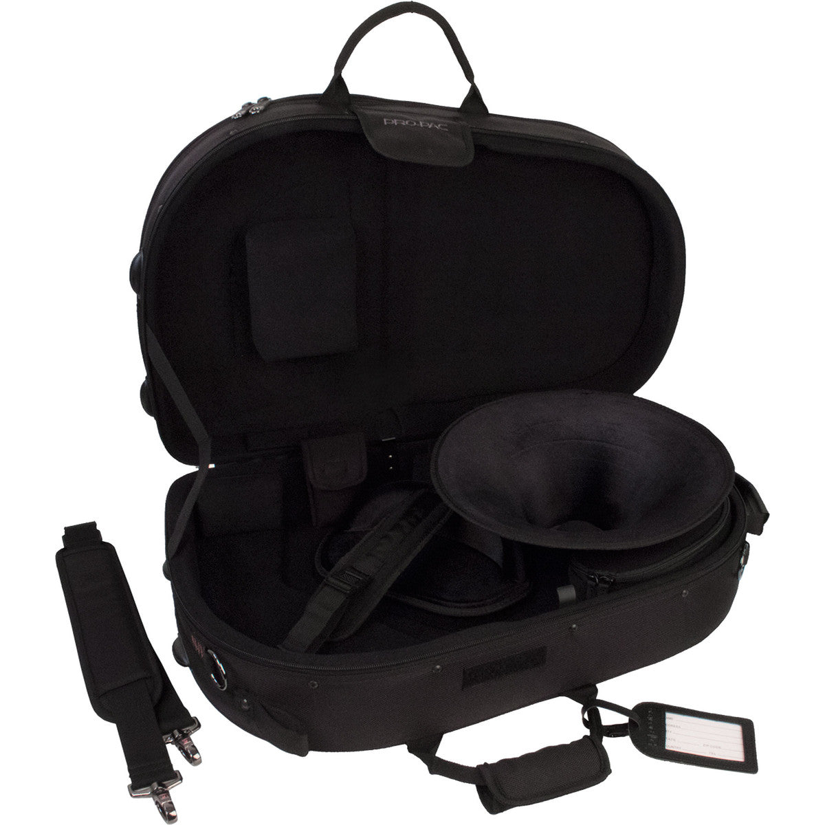 Protec Model PB316SBDLX Deluxe PRO PAC Screw Bell French Horn Case