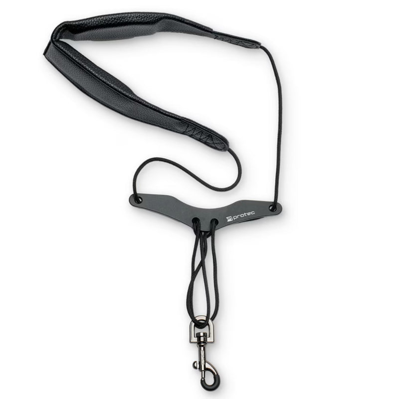 Protec Model VC310M 22" Leatherette Saxophone Neck Strap- for sale at BrassAndWinds.com