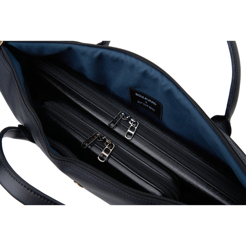 Protec x Boulevard Flute Case Cover - Black BRAND NEW- for sale at BrassAndWinds.com