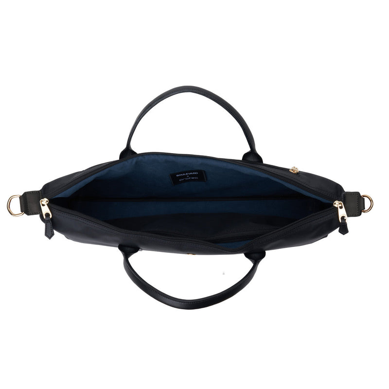 Protec x Boulevard Flute Case Cover - Black BRAND NEW- for sale at BrassAndWinds.com