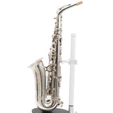 Rampone & Cazzani R1 Professional Alto Saxophone SN 19064 SILVER PLATE