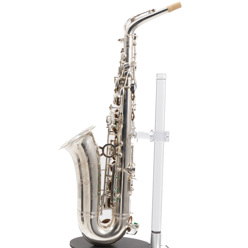Rampone & Cazzani R1 Professional Alto Saxophone SN 19064 SILVER PLATE
