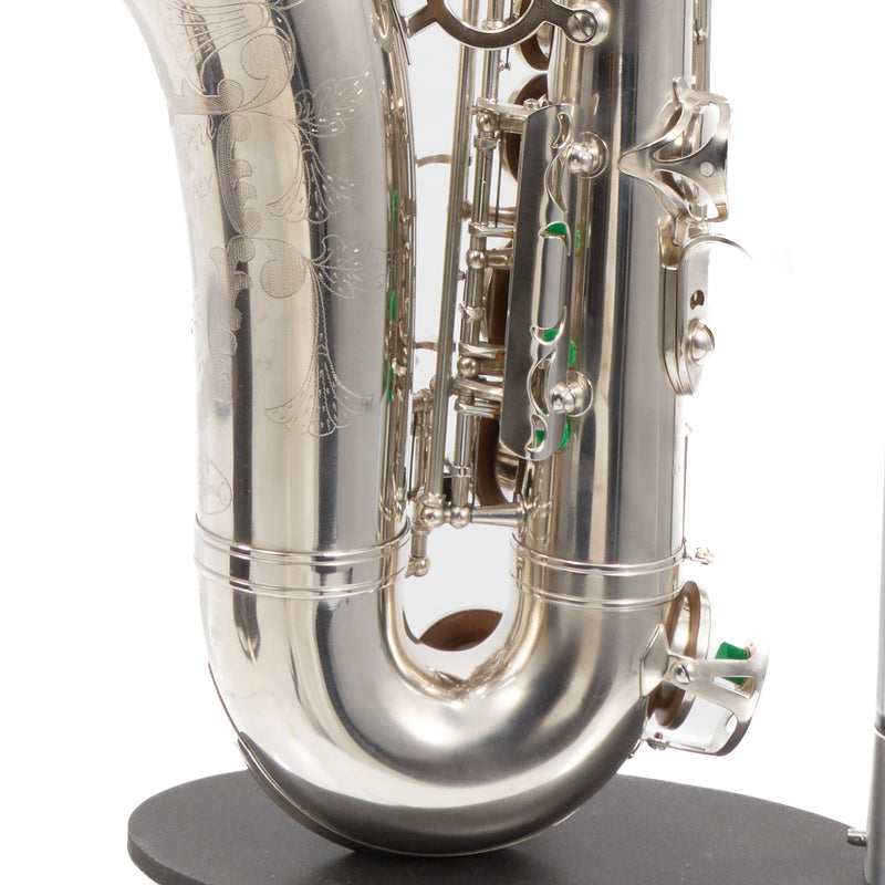 Rampone & Cazzani R1 Professional Alto Saxophone SN 19064 SILVER PLATE