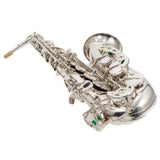 Rampone & Cazzani R1 Professional Alto Saxophone SN 19064 SILVER PLATE