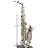 Rampone & Cazzani R1 Professional Alto Saxophone SN 19064 SILVER PLATE