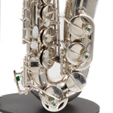 Rampone & Cazzani R1 Professional Alto Saxophone SN 19064 SILVER PLATE